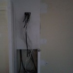 Trabajo de electricidad. Cables