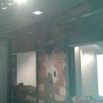 Obra de búnker de seguridad