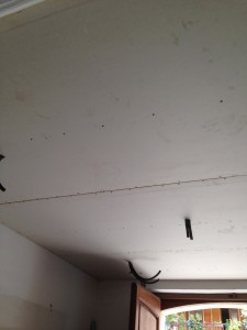 Colocación de techo de Pladur