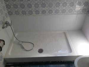 Plato de ducha. Reforma de baños