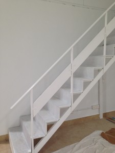 Arreglo de escaleras