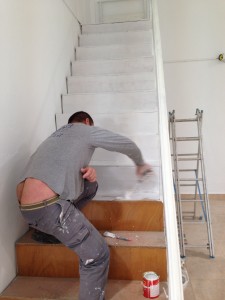 Arreglo de escaleras