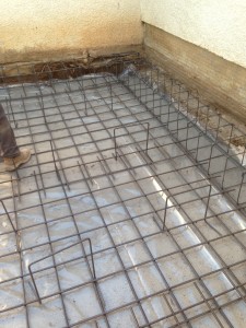 Estructura de hormigón. Construcción