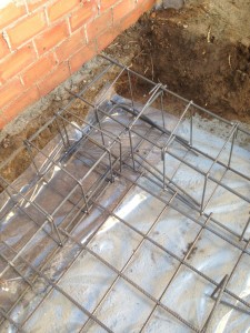 Estructura de hormigón. Construcción
