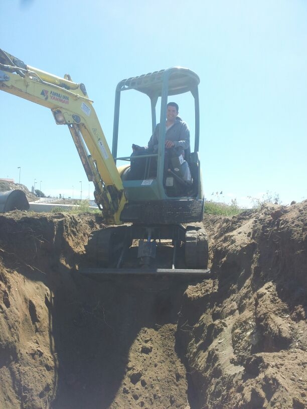 Miniexcavadoras y saneamientos