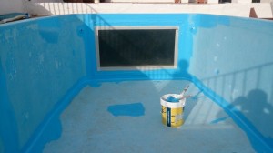 Pintura de piscina