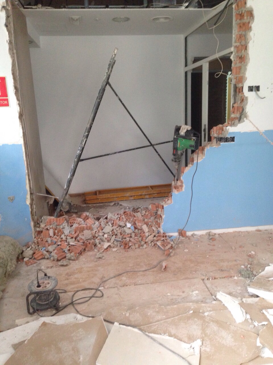 Demoliciones de locales para cambio de actividad