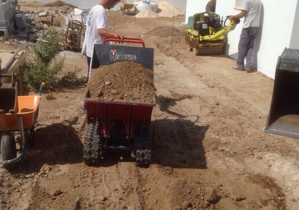 Miniexcavaciones y cubas