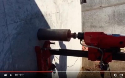 Taladros en hormigón y perforaciones en hormigón en Málaga