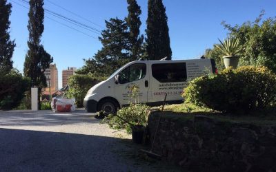 Jardinero en Málaga. Trabajos de desbroce y arreglo de jardines